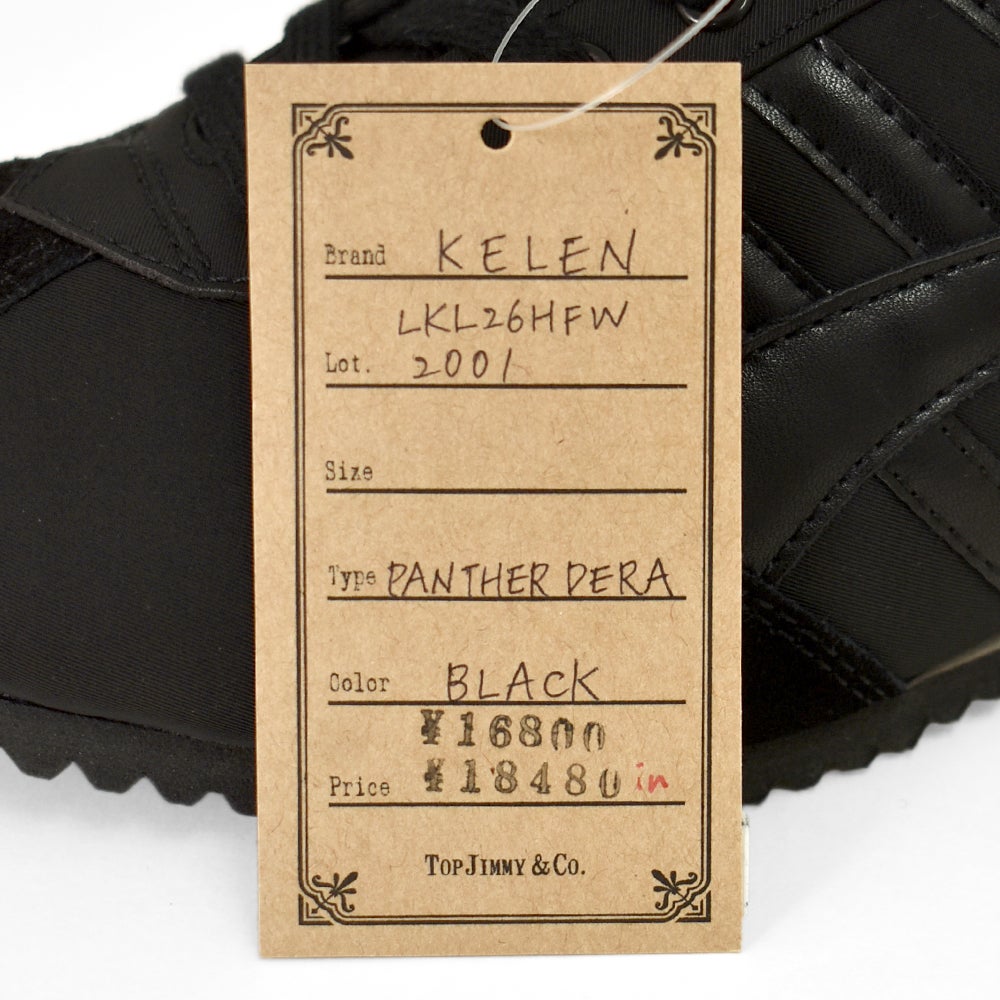 ケレン (KELEN) -PANTHER DERA- NYLON VELOR CLASSIC SNEAKER ローカットスニーカー LKL26HFW2001