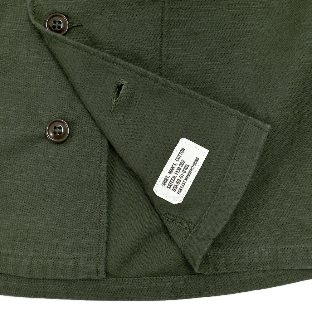 ファーイーストマニュファクチャリング (FAR EAST MANUFACTURING) UTILITY SHIRT ユーティリティシャツ ファティーグシャツ ミリタリーシャツ FEM-002