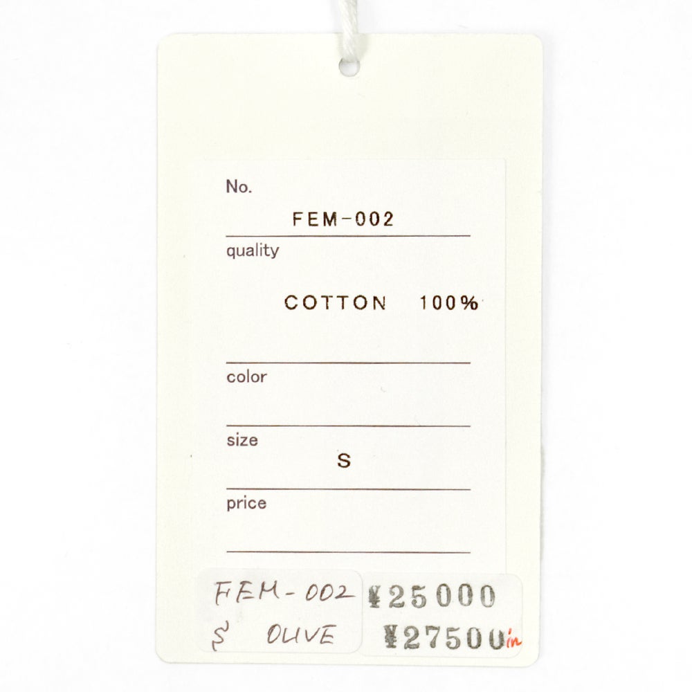 ファーイーストマニュファクチャリング (FAR EAST MANUFACTURING) UTILITY SHIRT ユーティリティシャツ ファティーグシャツ ミリタリーシャツ FEM-002