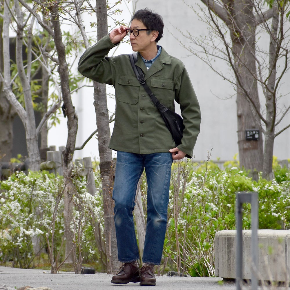 ファーイーストマニュファクチャリング (FAR EAST MANUFACTURING) UTILITY SHIRT ユーティリティシャツ ファティーグシャツ ミリタリーシャツ FEM-002