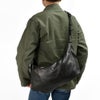 アインソフ (Ain Soph) シープレザー 2WAY ショルダーバッグ MLサイズ 鞄 レザーショルダーバッグ 斜め掛けバッグ 黒 ASE1843-PKS
