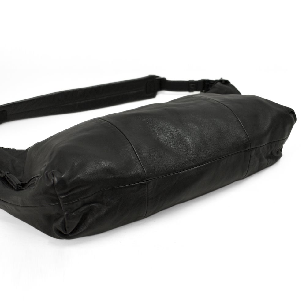 アインソフ (Ain Soph) シープレザー 2WAY ショルダーバッグ MLサイズ 鞄 レザーショルダーバッグ 斜め掛けバッグ 黒 ASE1843-PKS