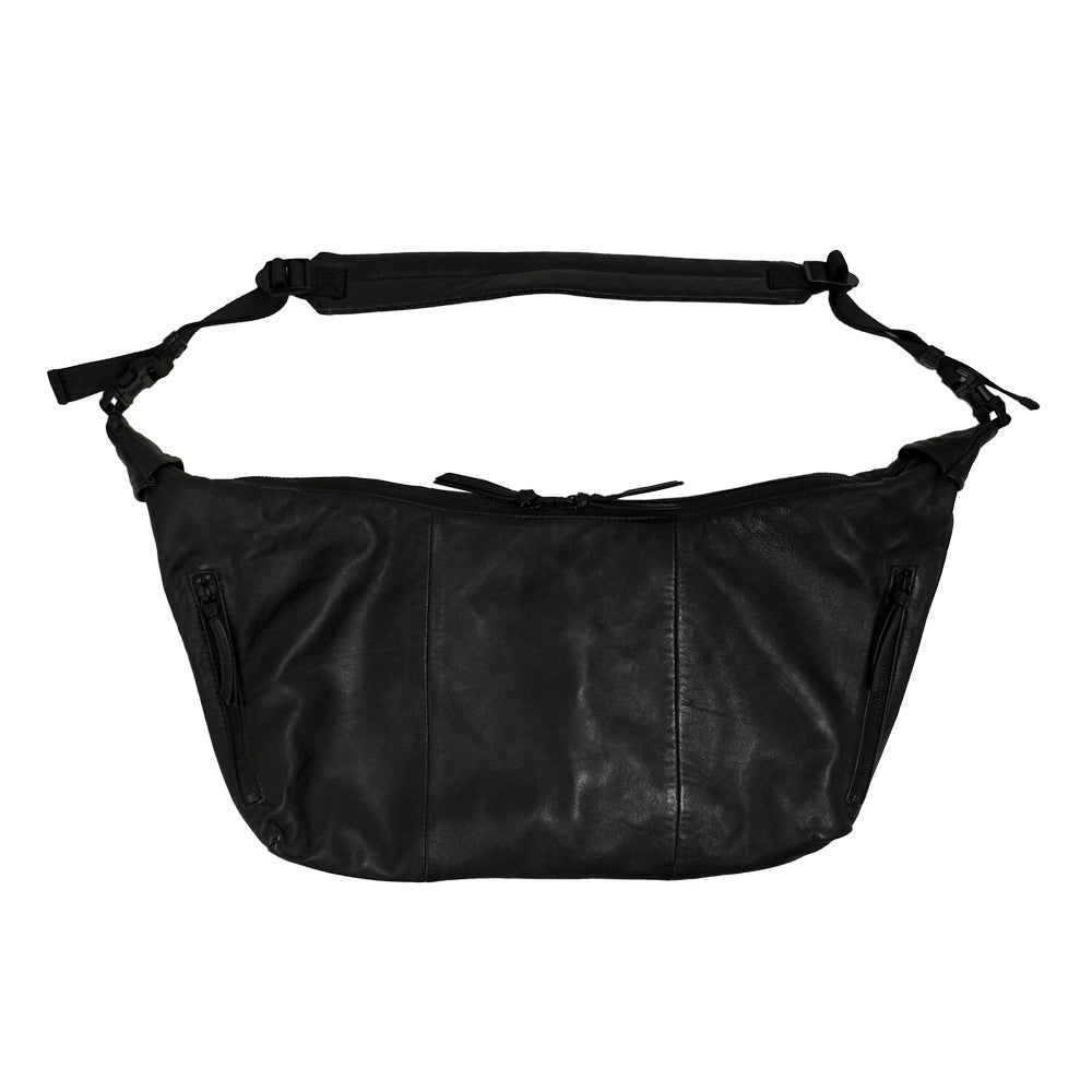 アインソフ (Ain Soph) シープレザー 2WAY ショルダーバッグ MLサイズ 鞄 レザーショルダーバッグ 斜め掛けバッグ 黒 ASE1843-PKS 19.Black