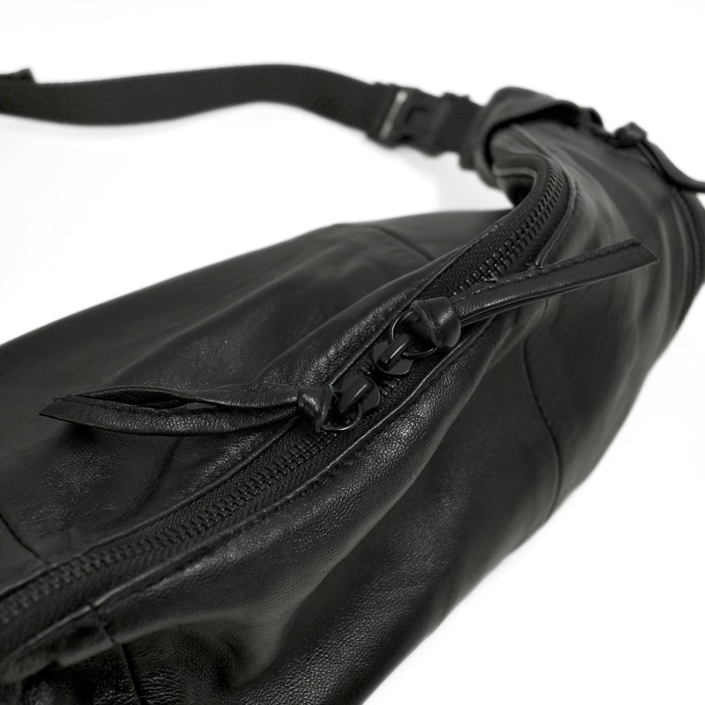 アインソフ (Ain Soph) シープレザー 2WAY ショルダーバッグ SLサイズ 鞄 レザーショルダーバッグ 斜め掛けバッグ 黒 (244016) ASE1844-PKS