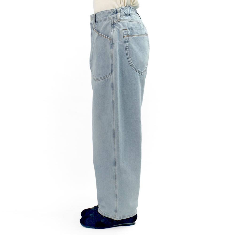 カフェッティ (Cafetty) デザインカーブパンツ デニムパンツ ジーンズ ジーパン CF-0608