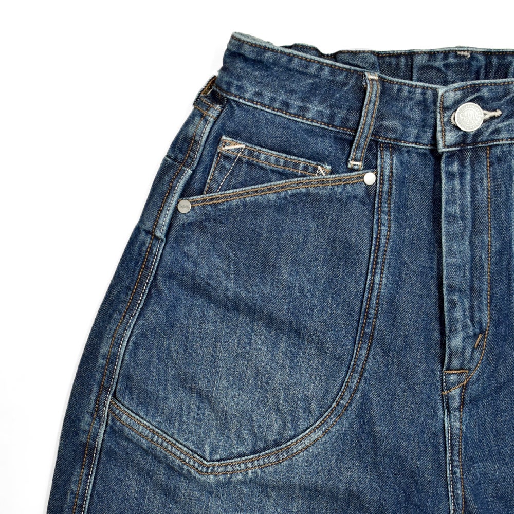 カフェッティ (Cafetty) デザインカーブパンツ デニムパンツ ジーンズ ジーパン CF-0608