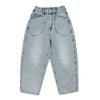 カフェッティ (Cafetty) デザインカーブパンツ デニムパンツ ジーンズ ジーパン CF-0608 L2.淡色USED