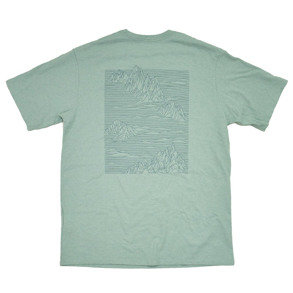 パタゴニア (PATAGONIA) メンズ ストラタスパイア レスポンシビリティー M's Strataspire Responsibili-Tee 半袖プリントTシャツ 37839 THI(Thin Ice)
