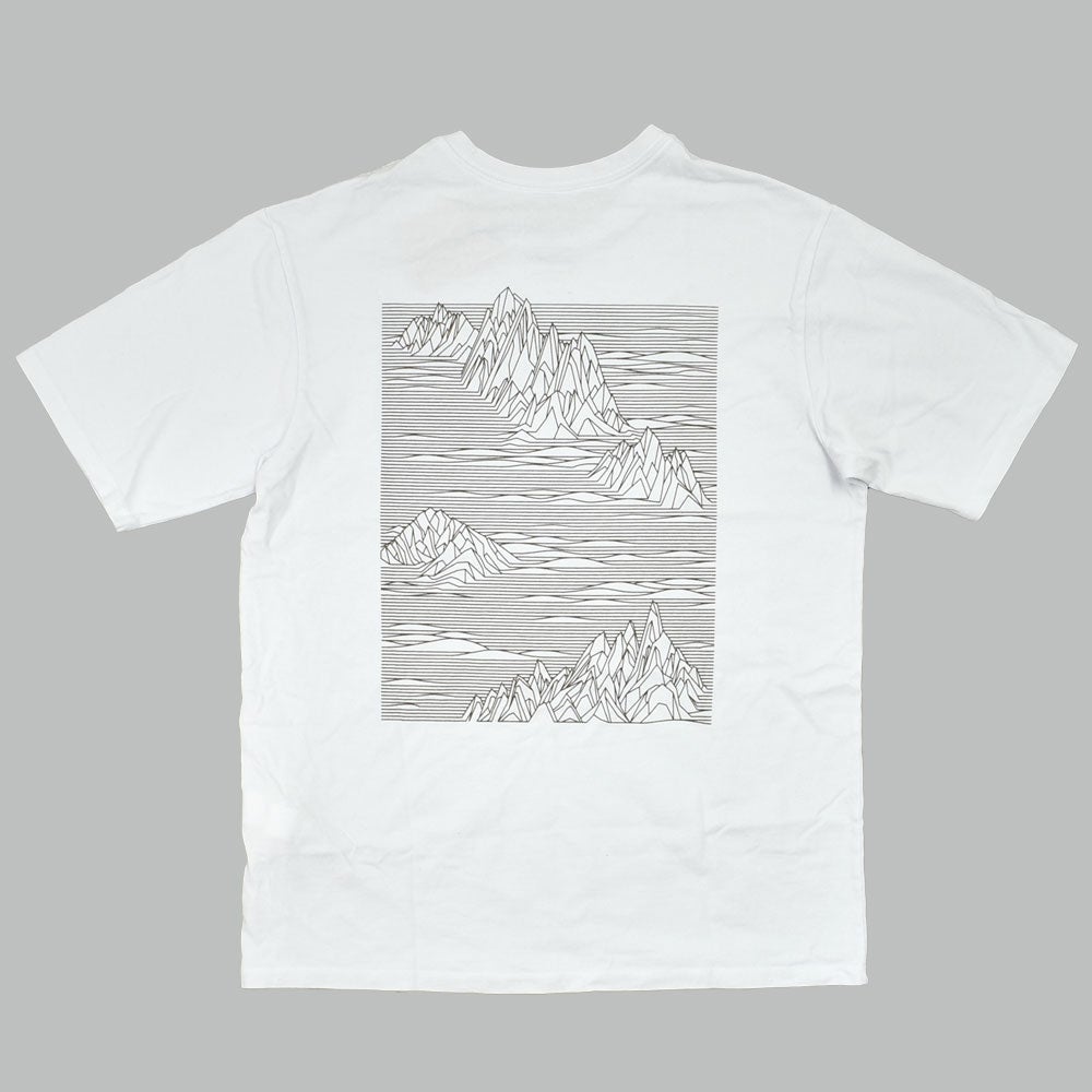 パタゴニア (PATAGONIA) メンズ ストラタスパイア レスポンシビリティー M's Strataspire Responsibili-Tee 半袖プリントTシャツ 37839 WHITE