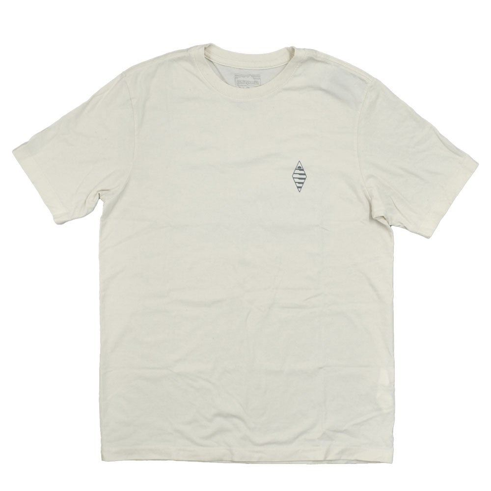 パタゴニア (PATAGONIA) メンズ ウォーター ピープル スポッター Tシャツ M's Strataspire Responsibili-Tee 半袖プリントTシャツ 37842 UDNL(Undyed Natural)