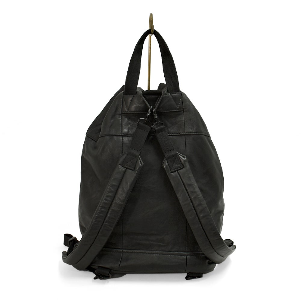 アインソフ (Ain Soph) シープレザー リュック 鞄 レザーリュックサック バックパック 黒 (244018) ASE1845-PKS