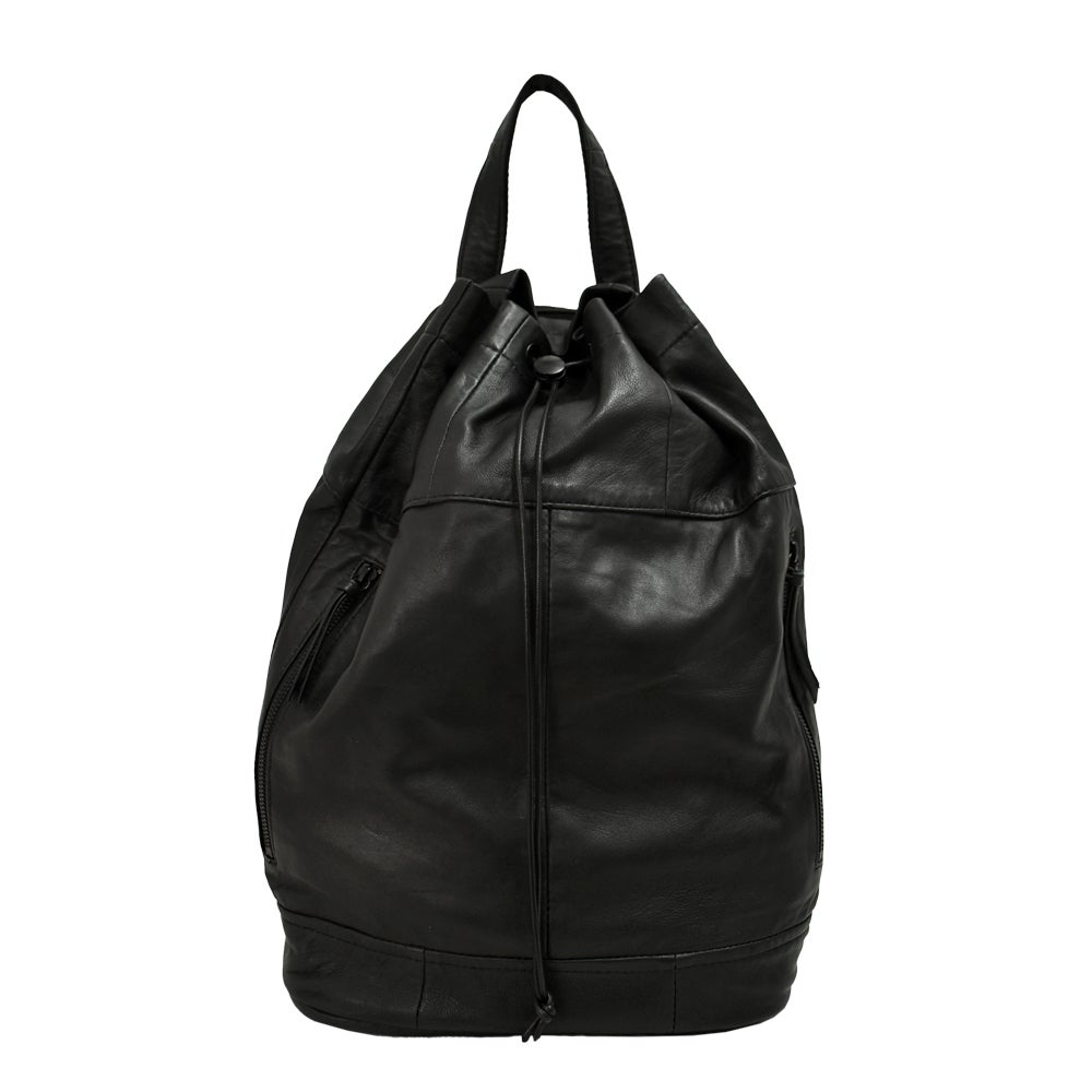 アインソフ (Ain Soph) シープレザー リュック 鞄 レザーリュックサック バックパック 黒 (244018) ASE1845-PKS 19.Black