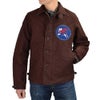 フリーホイーラーズ (FREEWHEELERS) -HOP HEADS- DECK WORKER JACKET Original High Density Jungle Cloth DARK RED BROWN ミリタリーコットンジャケット ライトアウター 2621006