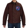 フリーホイーラーズ (FREEWHEELERS) -HOP HEADS- DECK WORKER JACKET Original High Density Jungle Cloth DARK RED BROWN ミリタリーコットンジャケット ライトアウター 2621006