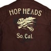 フリーホイーラーズ (FREEWHEELERS) -HOP HEADS- DECK WORKER JACKET Original High Density Jungle Cloth DARK RED BROWN ミリタリーコットンジャケット ライトアウター 2621006