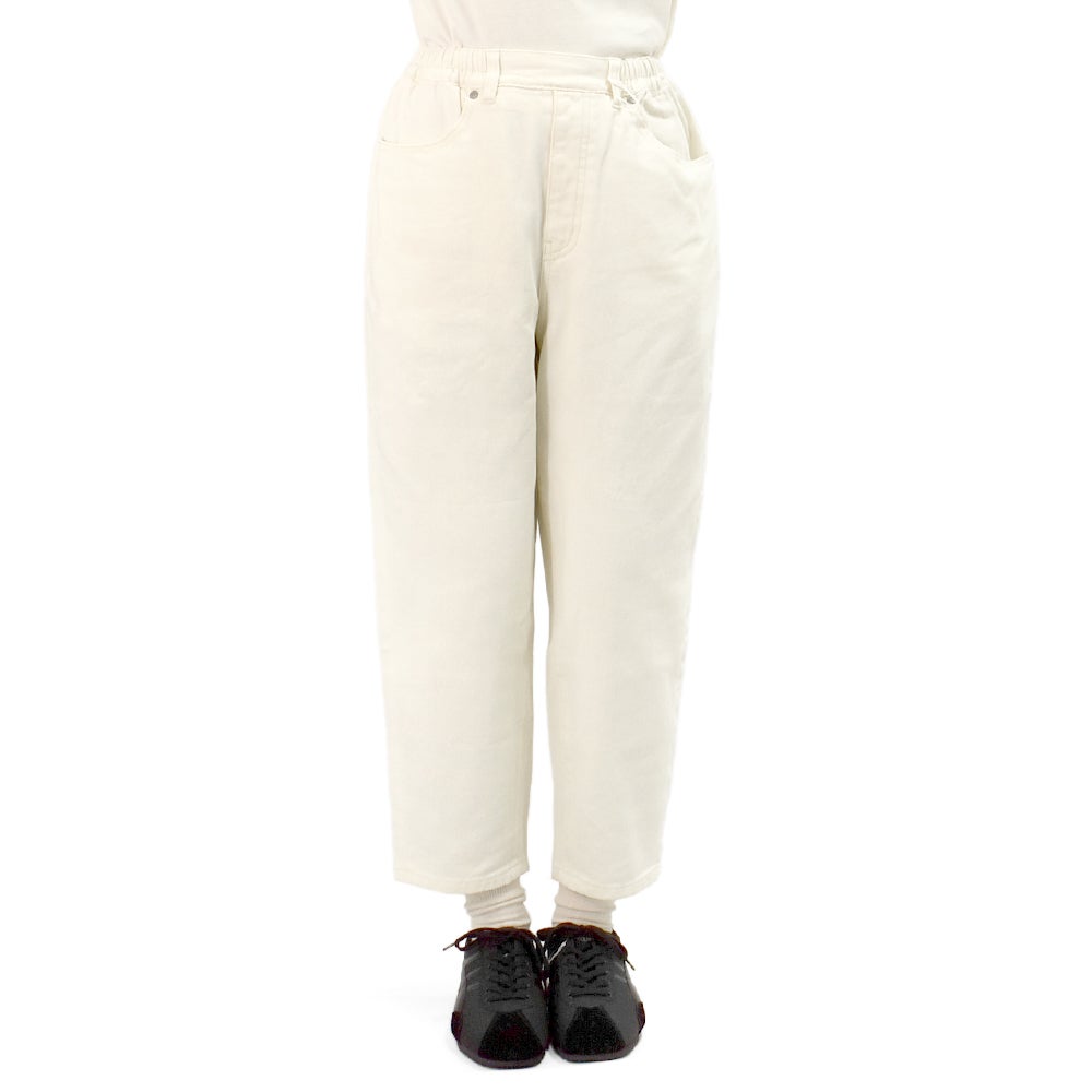 ケレン(KELEN) -ROY KINARI- EASY FIT TROUSER テーパードパンツ ホワイト LKL26HPT2136