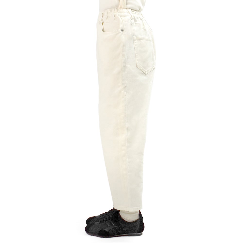 ケレン(KELEN) -ROY KINARI- EASY FIT TROUSER テーパードパンツ ホワイト LKL26HPT2136