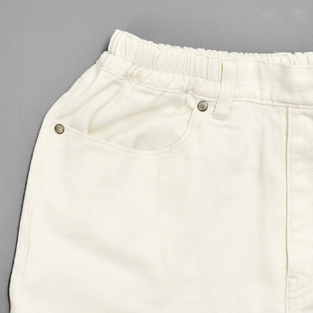 ケレン(KELEN) -ROY KINARI- EASY FIT TROUSER テーパードパンツ ホワイト LKL26HPT2136