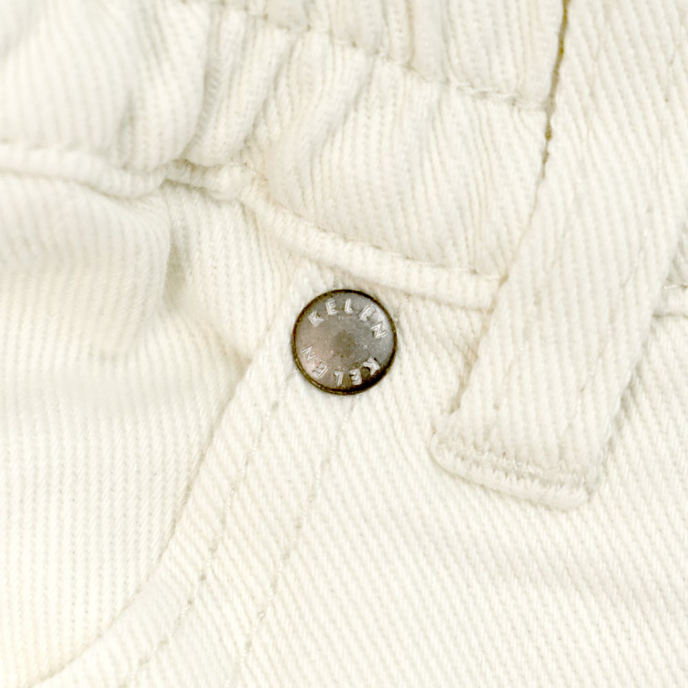 ケレン(KELEN) -ROY KINARI- EASY FIT TROUSER テーパードパンツ ホワイト LKL26HPT2136