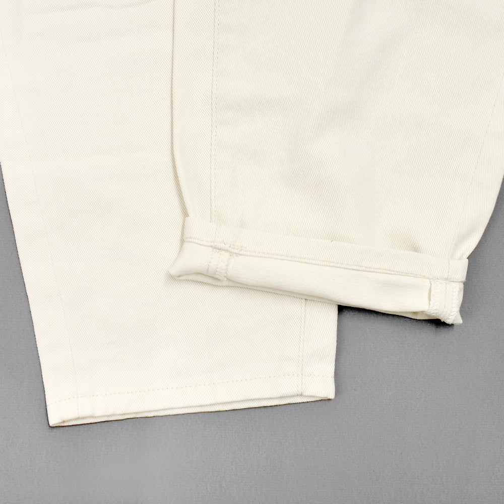 ケレン(KELEN) -ROY KINARI- EASY FIT TROUSER テーパードパンツ ホワイト LKL26HPT2136