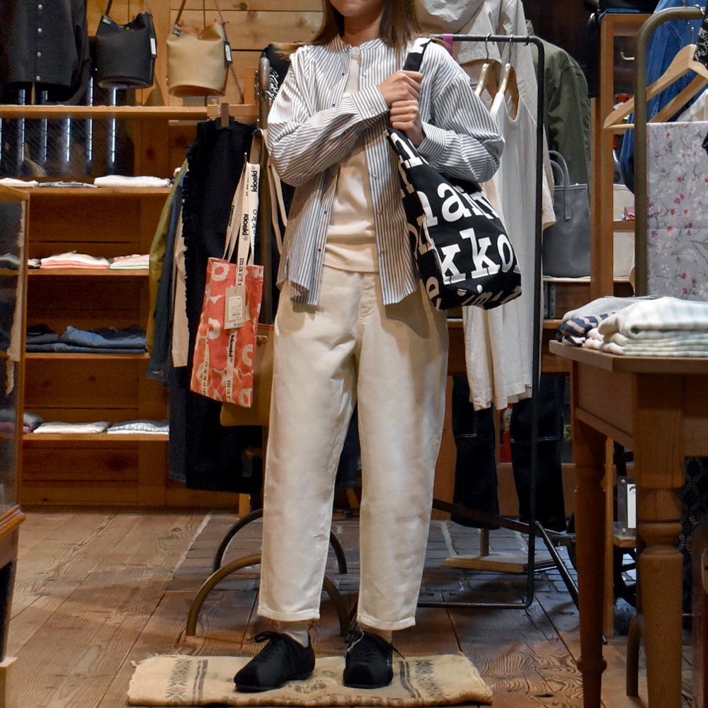 ケレン(KELEN) -ROY KINARI- EASY FIT TROUSER テーパードパンツ ホワイト LKL26HPT2136