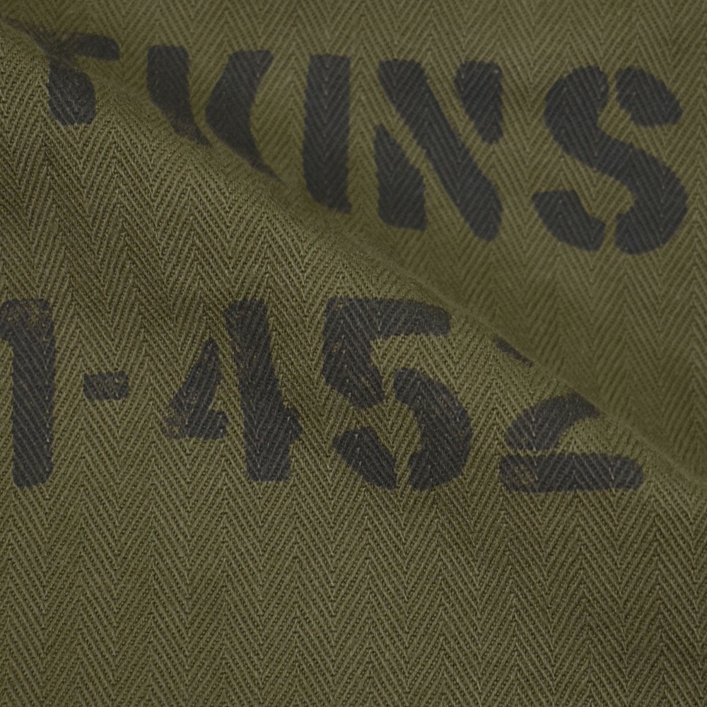 コリンボ (COLIMBO) NAVAL WORK JKT. N-3 TYPE -HERRINGBONE- =CUSTOM= WATKINS-JF ネイバル ワークジャケット N-3 タイプ -へリンボンツイル- ワトキンズ・ジェイエフ カバーオール ミリタリージャケット ワークジャケット カスタム ZB-0107