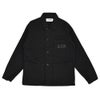 コリンボ (COLIMBO) NAVAL WORK JKT. N-3 TYPE -HERRINGBONE- =CUSTOM= WATKINS-JF ネイバル ワークジャケット N-3 タイプ -へリンボンツイル- ワトキンズ・ジェイエフ カバーオール ミリタリージャケット ワークジャケット カスタム ZB-0107 01.Deck Black