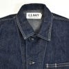 コリンボ (COLIMBO) NAVAL WORK JKT. N-3 TYPE -12OZ DENIM- =PLAIN= ネイバル ワークジャケット N-3 タイプ -12oz デニム- カバーオール ミリタリージャケット ワークジャケット ZB-0108