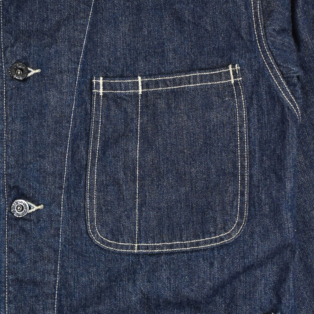 コリンボ (COLIMBO) NAVAL WORK JKT. N-3 TYPE -12OZ DENIM- =PLAIN= ネイバル ワークジャケット N-3 タイプ -12oz デニム- カバーオール ミリタリージャケット ワークジャケット ZB-0108