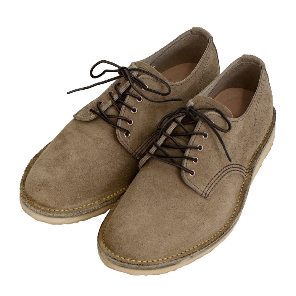 レッドウィング (RED WING) WEEKENDER OXFORD ウィークエンダーオックスフォード レザーワークブーツ 靴 3318 サンドストーン「モハヴェ」ラフアウト