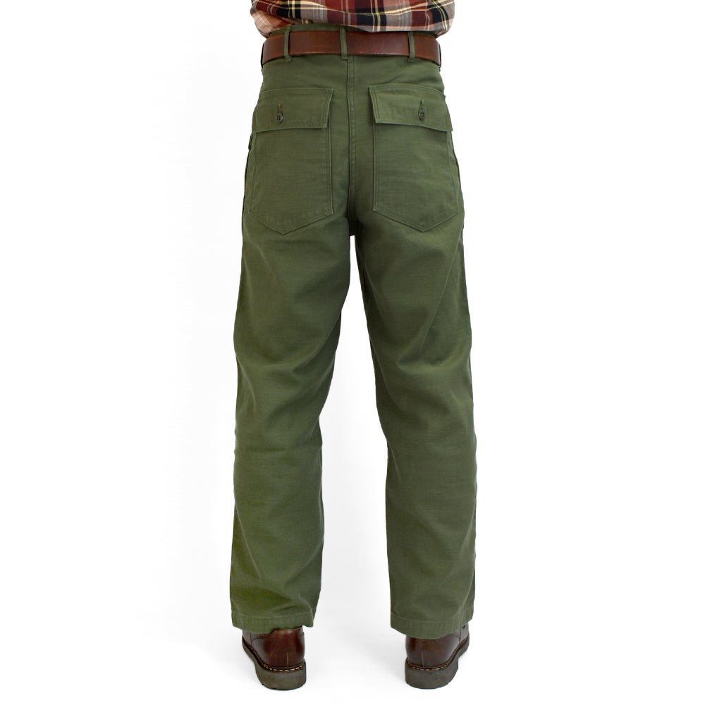 FAR EAST MANUFACTURING UTILITY PANT オリーブ FAR EAST MANUFACTURING 