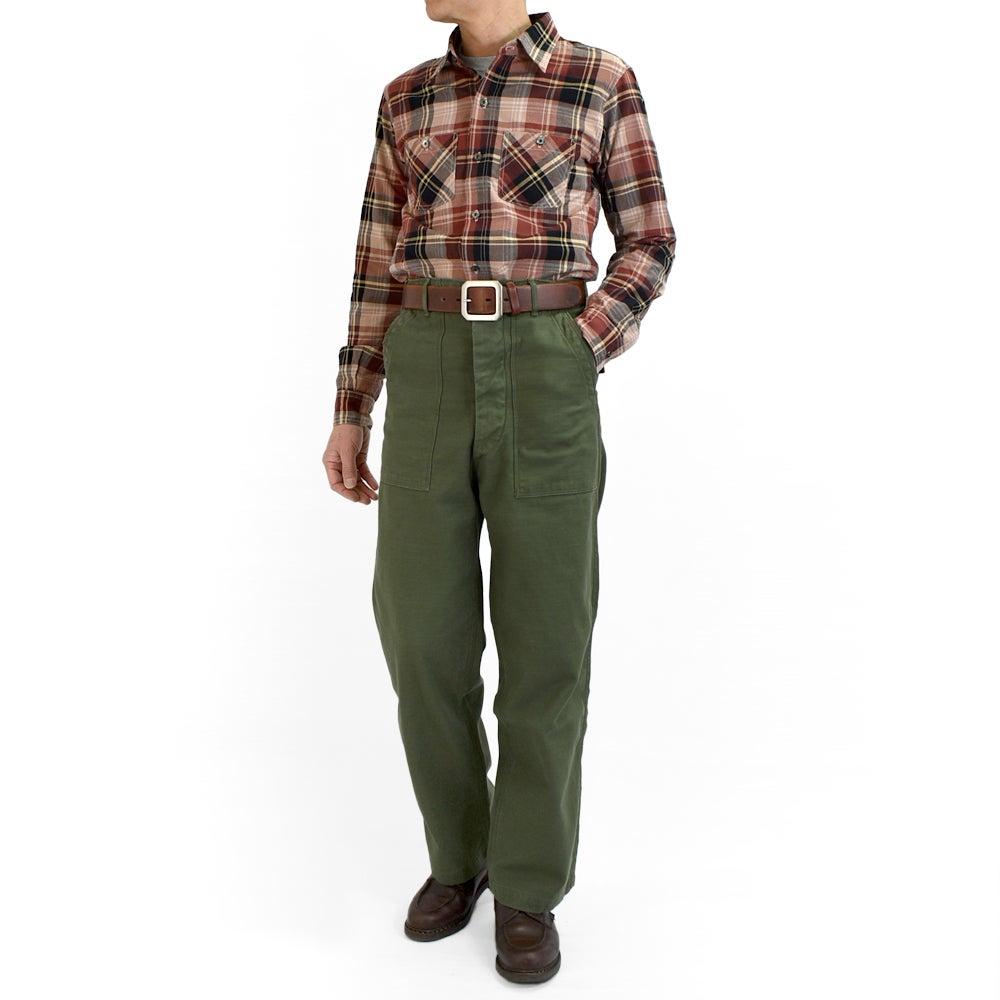 ファーイーストマニュファクチャリング (FAR EAST MANUFACTURING) UTILITY PANT ユーティリティーパンツ ベイカーパンツ FEM-001