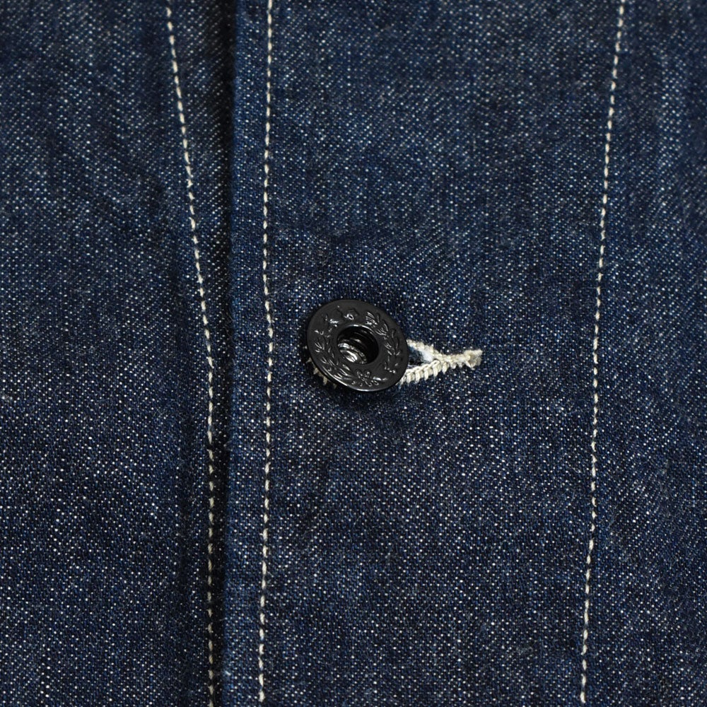 コリンボ (COLIMBO) NAVAL WORK JKT. N-3 TYPE -12OZ DENIM- =CUSTOM= WATKINS-JF ネイバル ワークジャケット N-3 タイプ -12oz デニム- ワトキンズ・ジェイエフ カバーオール ミリタリージャケット ワークジャケット カスタム ZB-0109