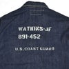 コリンボ (COLIMBO) NAVAL WORK JKT. N-3 TYPE -12OZ DENIM- =CUSTOM= WATKINS-JF ネイバル ワークジャケット N-3 タイプ -12oz デニム- ワトキンズ・ジェイエフ カバーオール ミリタリージャケット ワークジャケット カスタム ZB-0109