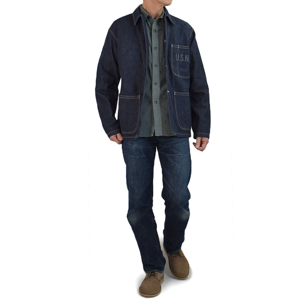コリンボ (COLIMBO) NAVAL WORK JKT. N-3 TYPE -12OZ DENIM- =CUSTOM