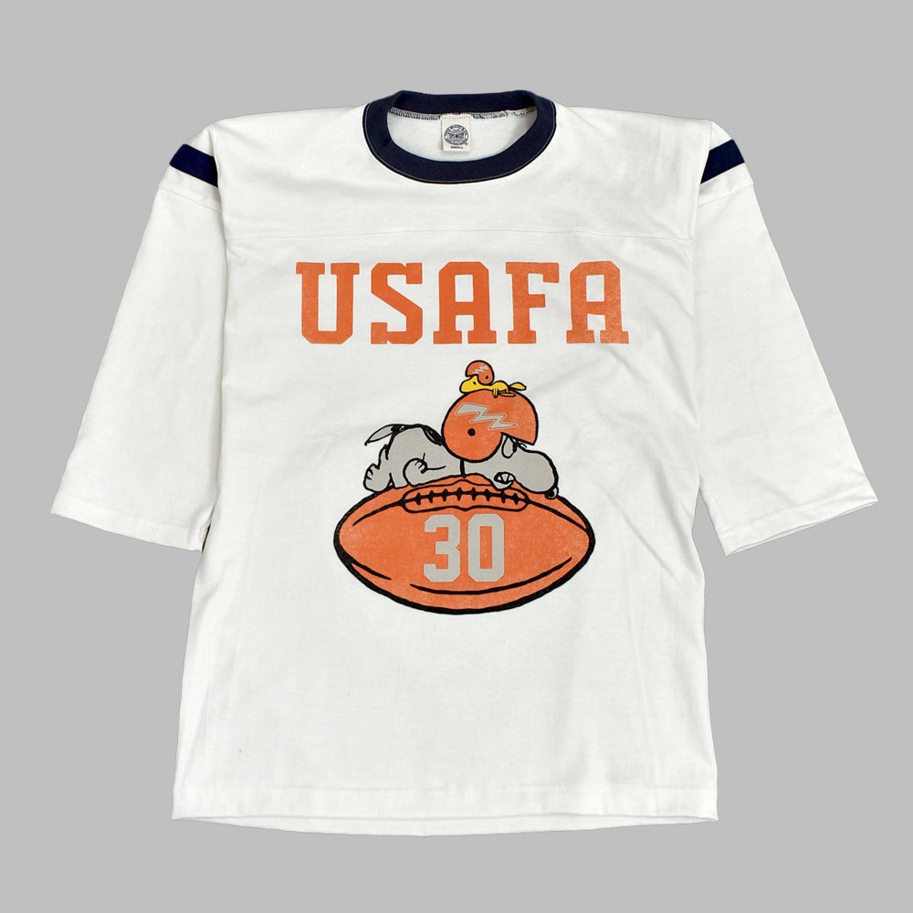 トイズマッコイ (TOYS McCOY) SNOOPY FOOTBALL SHIRT -USAFA 30