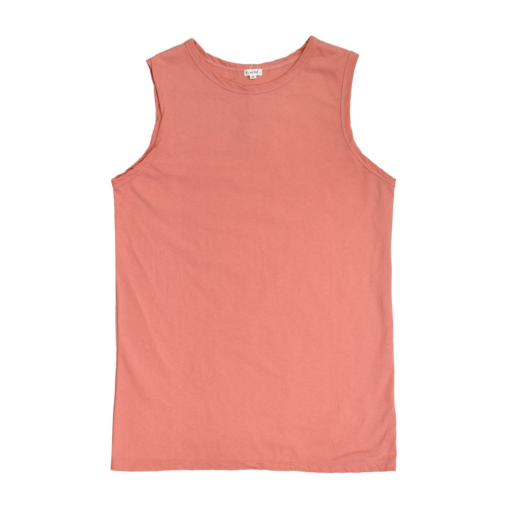 ブリスバンチ (Bliss bunch) ねじれタンク コットンタンクトップ 無地タンクトップ A764-320 7-4.FLAMINGO
