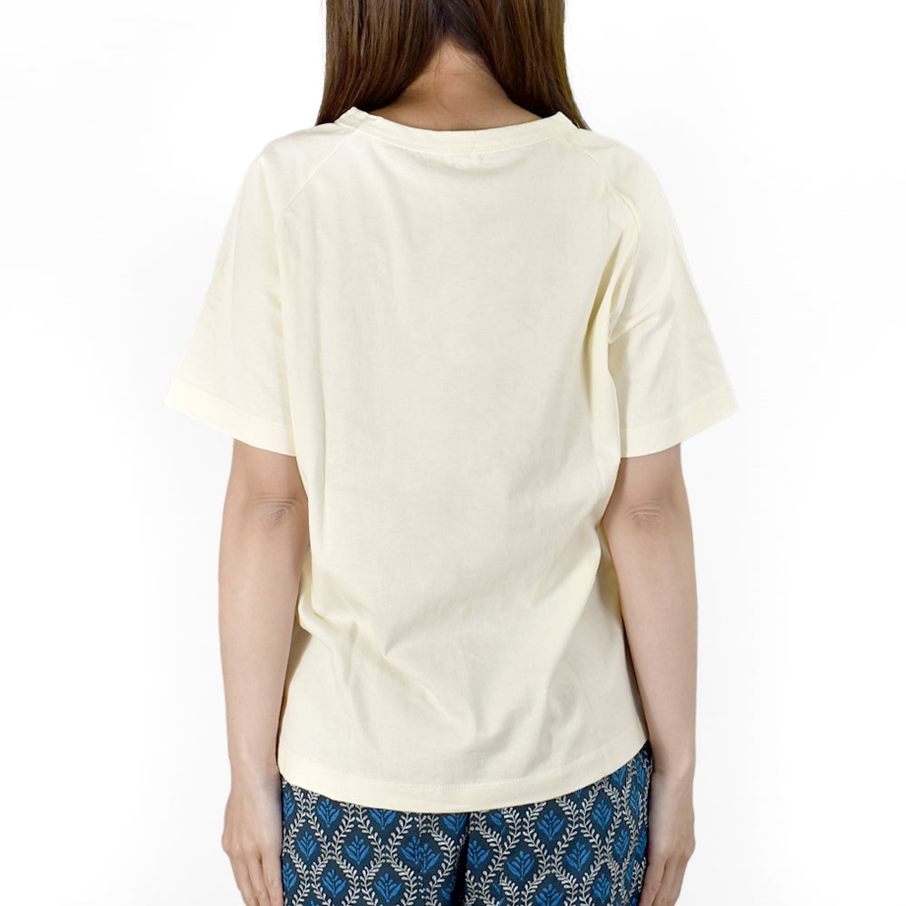 ブリスバンチ (Bliss bunch) ラグランTEE(半袖) コットン半袖Tシャツ 無地半袖Tシャツ ワンポイント刺繍 TBN1005-I