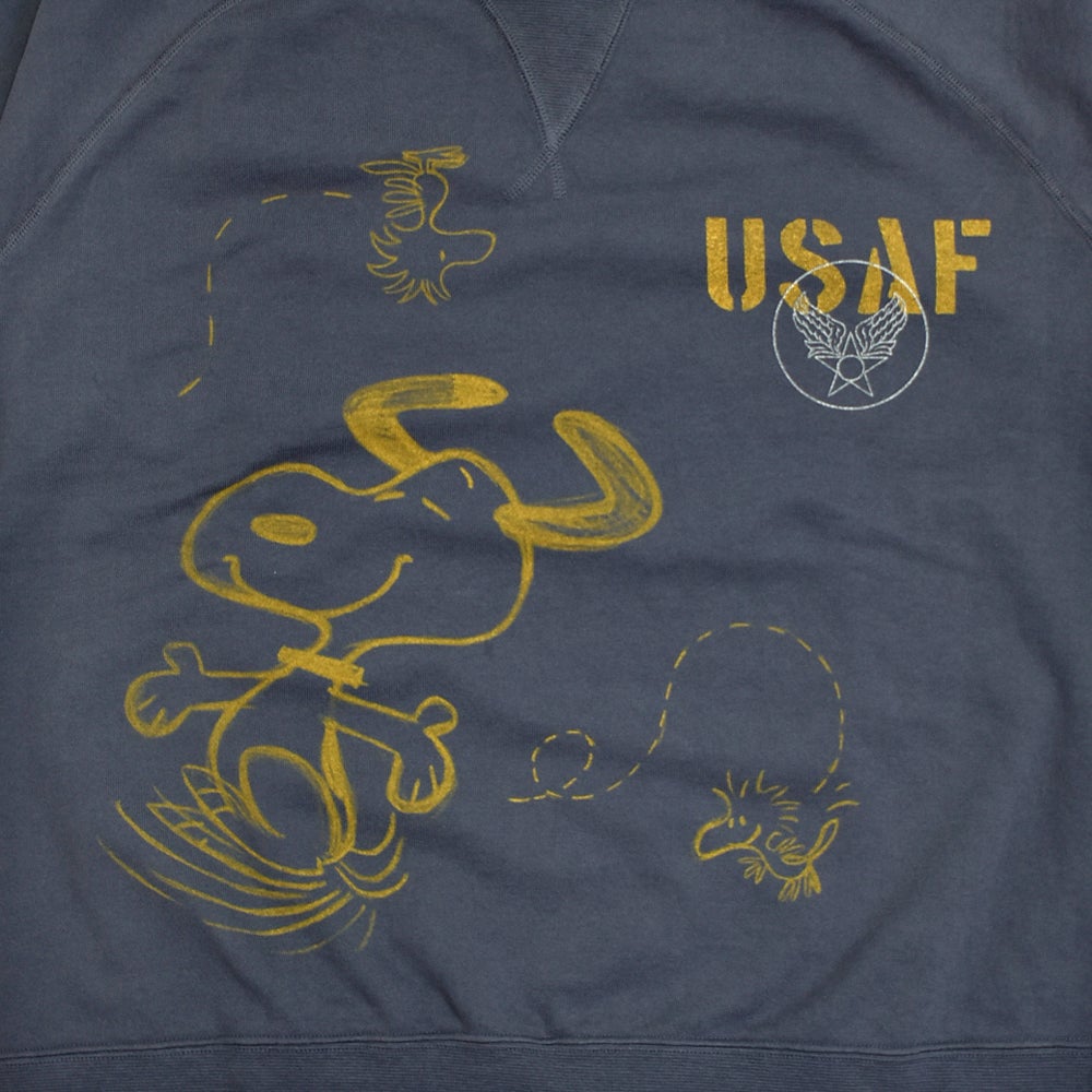 トイズマッコイ (TOYS McCOY) SHORT SLEEVE SWEAT SHIRT SNOOPY -USAF- 半袖プリントTシャツ スヌーピー TMC2626