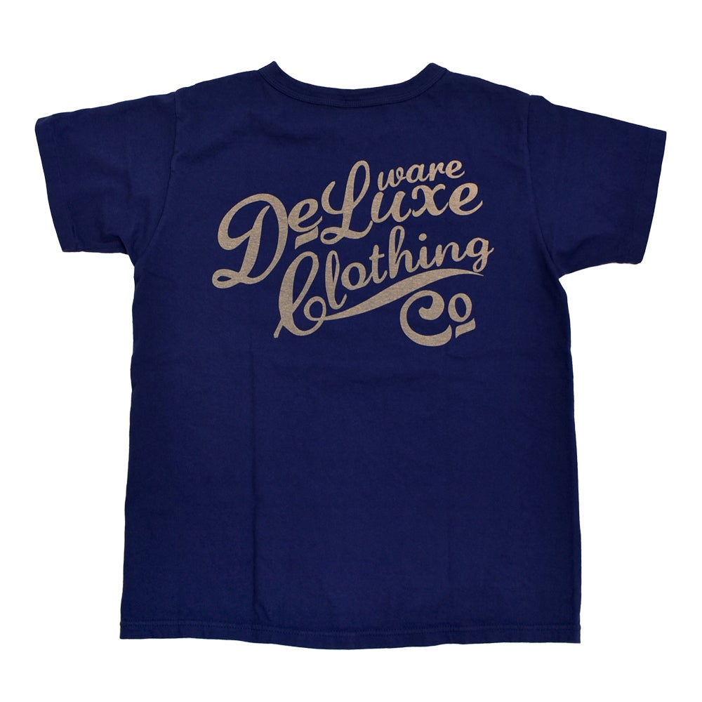 デラックスウエア (DELUXEWARE) DELUXEWARE 半袖プリントTシャツ BRGM-00B15 BERRY.PURPLE