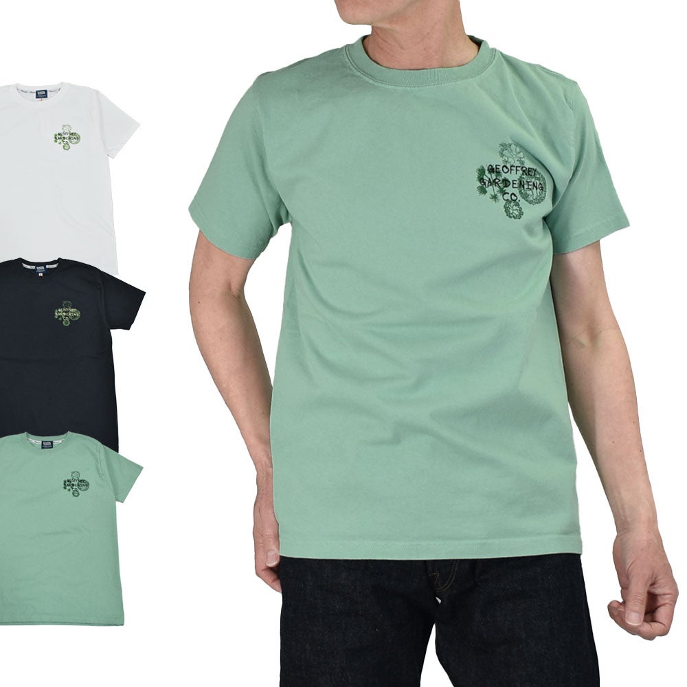 フェローズ(PHERROW'S)26S-PT11 GEOFFREY GARDENING CO. 半袖プリントTシャツ