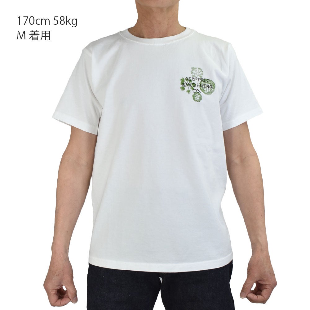 フェローズ (PHERROW'S) 26S-PT11 GEOFFREY GARDENING CO. 半袖プリントTシャツ