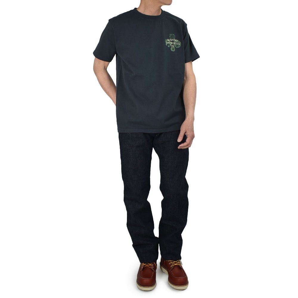 フェローズ (PHERROW'S) 26S-PT11 GEOFFREY GARDENING CO. 半袖プリントTシャツ