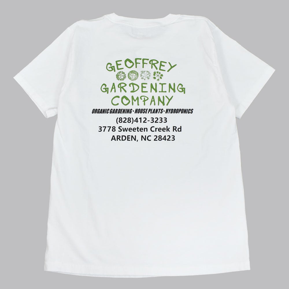 フェローズ (PHERROW'S) 26S-PT11 GEOFFREY GARDENING CO. 半袖プリントTシャツ 099.WHITE