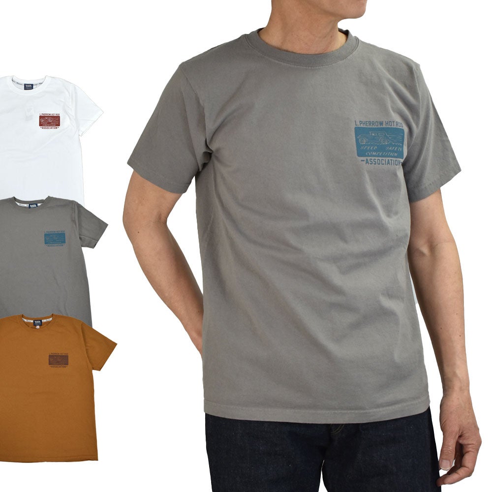 フェローズ (PHERROW'S) 26S-PT13 半袖プリントTシャツ