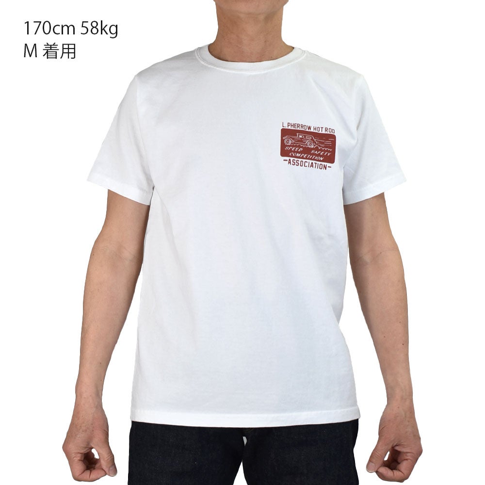 フェローズ (PHERROW'S) 26S-PT13 半袖プリントTシャツ