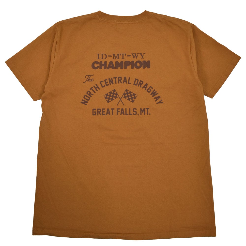 フェローズ (PHERROW'S) 26S-PT13 半袖プリントTシャツ 327.MAD YELLOW