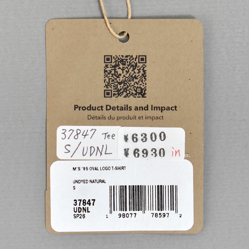 パタゴニア (PATAGONIA) メンズ '95 オーバル ロゴ Tシャツ M's '95 Oval Logo T-Shirt 半袖プリントTシャツ 37847