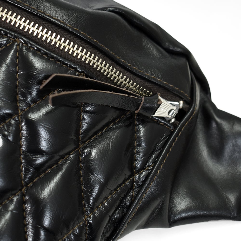 トイズマッコイ (TOYS McCOY) DUAL BLADE -PADDED- BAG ウエストバッグ ボディバッグ ホースハイド レザー 革 TMA2422