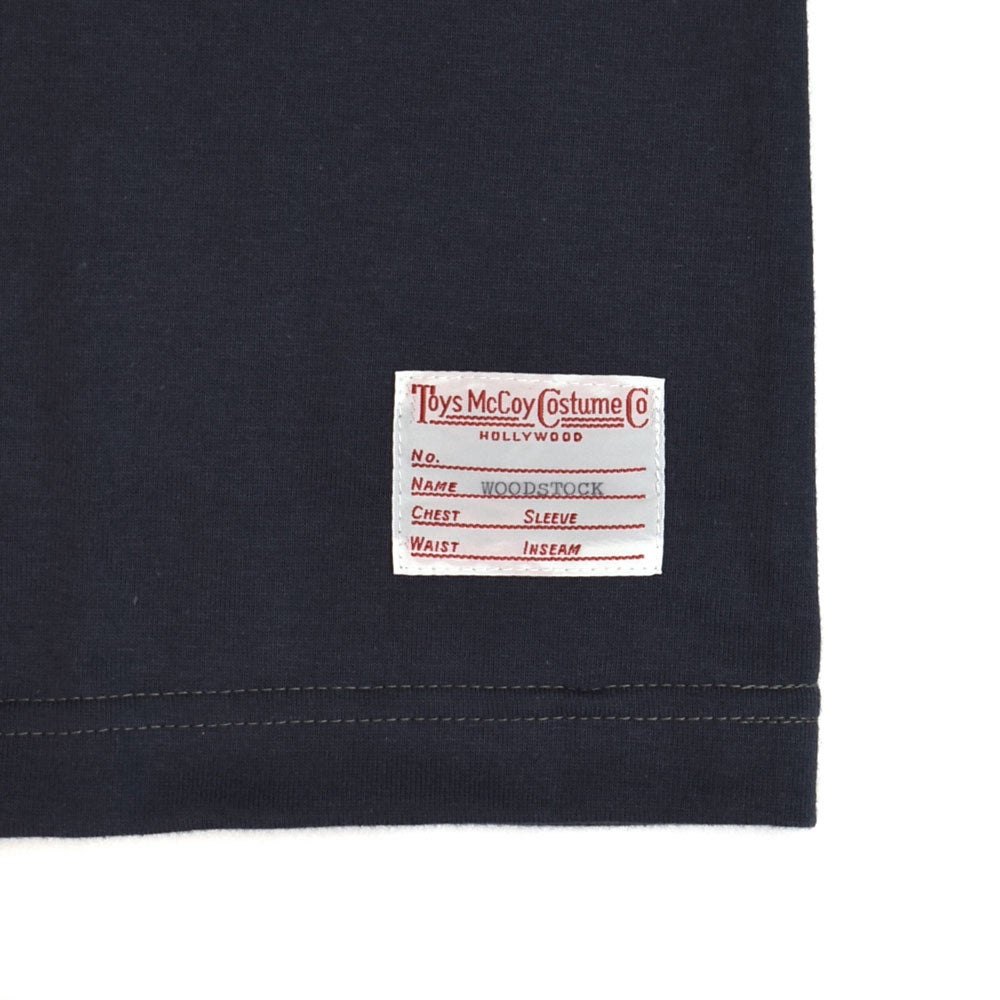 トイズマッコイ (TOYS McCOY) PEANUTS TEE -WOODSTOCK KING OF COOL- 半袖プリントTシャツ スヌーピー ウッドストック TMC2628